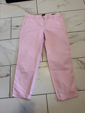 Talbots Pink Relaxed Chino Pants